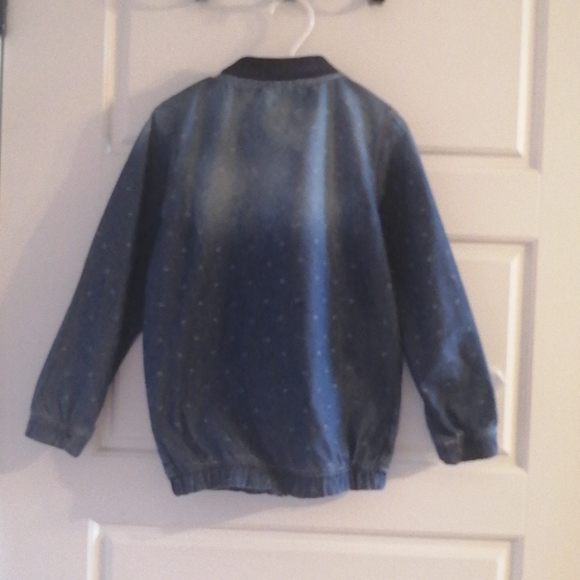 Girl's Lightweight Denim Jacket Size 6 - Picture 6 of 10